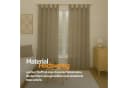 Bestlivings Gardine Ellen mit Schlaufen 2er-Set Blickdicht Polyester Einfarbig Modern Bild 1