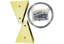 Bestlivings Seilspanngarnitur Decke zu Decke Draht Garnitur Silber/Gold Bild 5