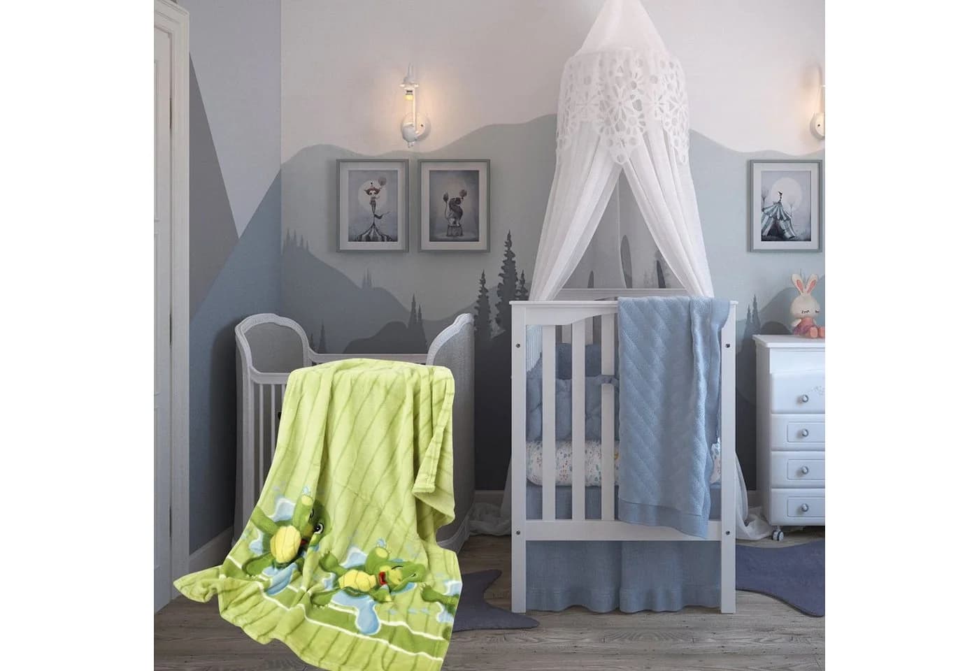 Bestlivings Babydecke Fleece 75x100 cm Verschiedene Motive - Bild 4