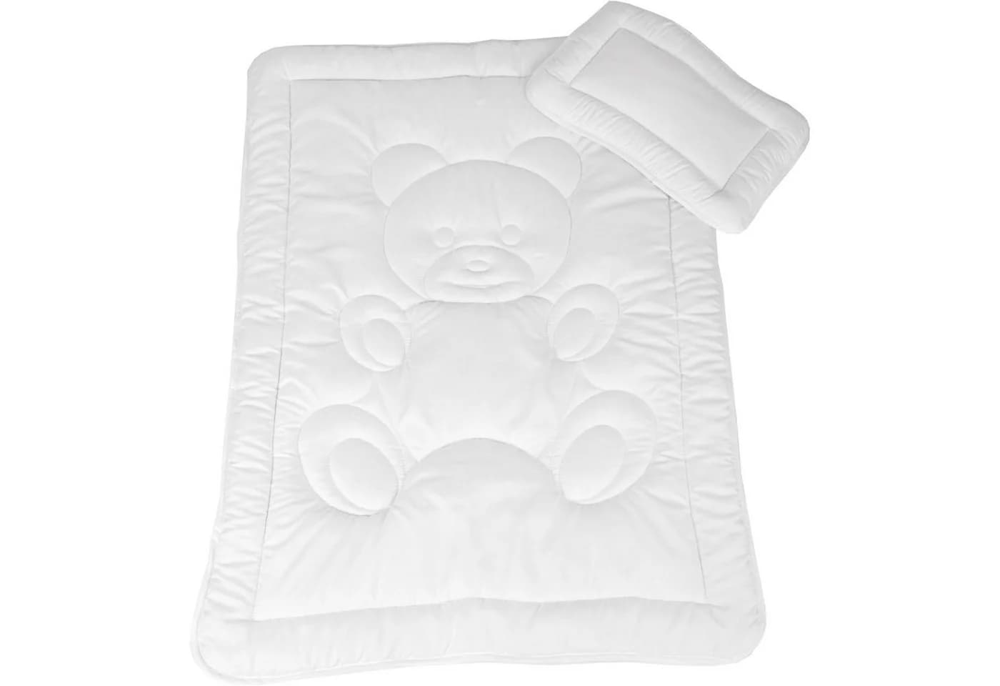 Bestgoodies Kinder-Bettdecke & Kopfkissen Set Polyester Klimafaser - Bild 3