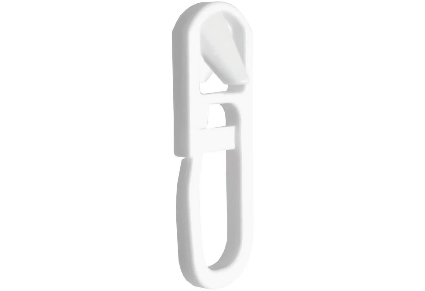 Bestgoodies Gardinengleiter Weiß 100-Stück für Aluminium- und Kunststoffschienen - Bild 4