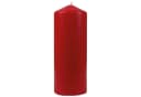 HS Candle Stumpenkerze Dekokerze 6-tlg. Rot Ø6cm x 17cm Bild 1