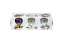 HS Candle Duftkerzen Mix-Set 3-tlg. Beige Glas Bild 3
