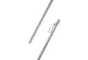 Bestlivings Gardinen Schiebestab Aluminium 100cm Silber Bild 2