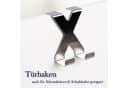 Bestlivings Türhaken Garderobenhaken Edelstahl Bild 3