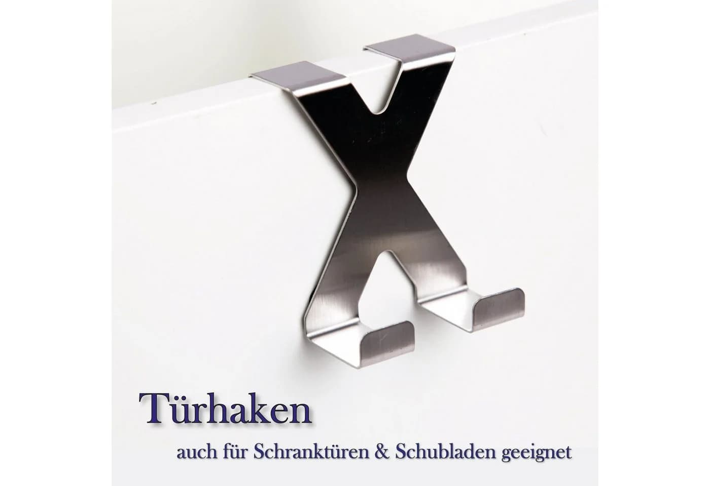 Bestlivings Türhaken Garderobenhaken Edelstahl - Bild 3