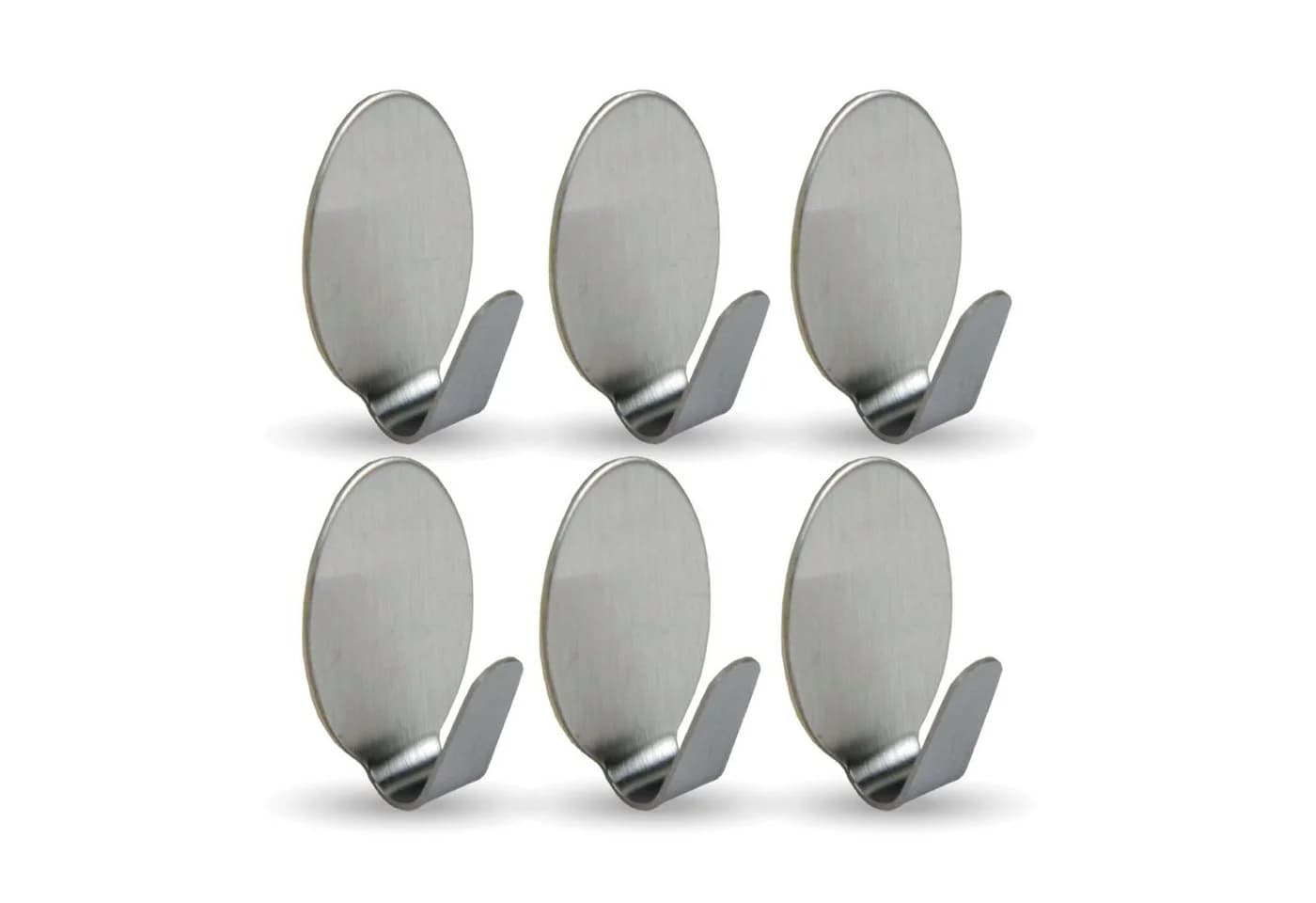 Bestlivings Wandhaken 76409 Selbstklebehaken Silber Edelstahl - Bild 2