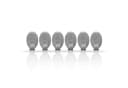 Bestlivings Wandhaken 12-tlg. Silber Edelstahl Selbstklebend Bild 1