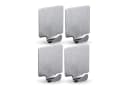 Bestlivings Wandhaken Edelstahl selbstklebend 4er Silber Bild 2