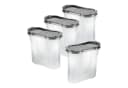 Bestlivings Gewürzbehälter Set 4-tlg. 300ml Kunststoff Transparent Bild 2