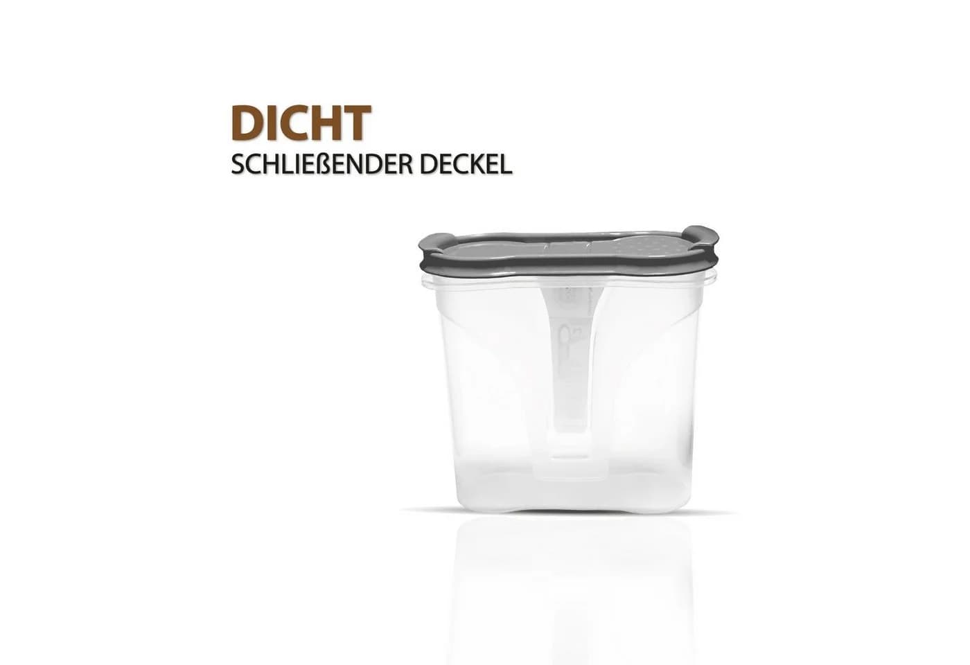 Bestlivings Gewürzbehälter 8-tlg. 300ml Kunststoff Transparent - Bild 3