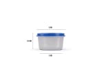 Bestlivings Vorratsdose 50ml mit farbigem Deckel, Kunststoff, 48-tlg. Bild 3