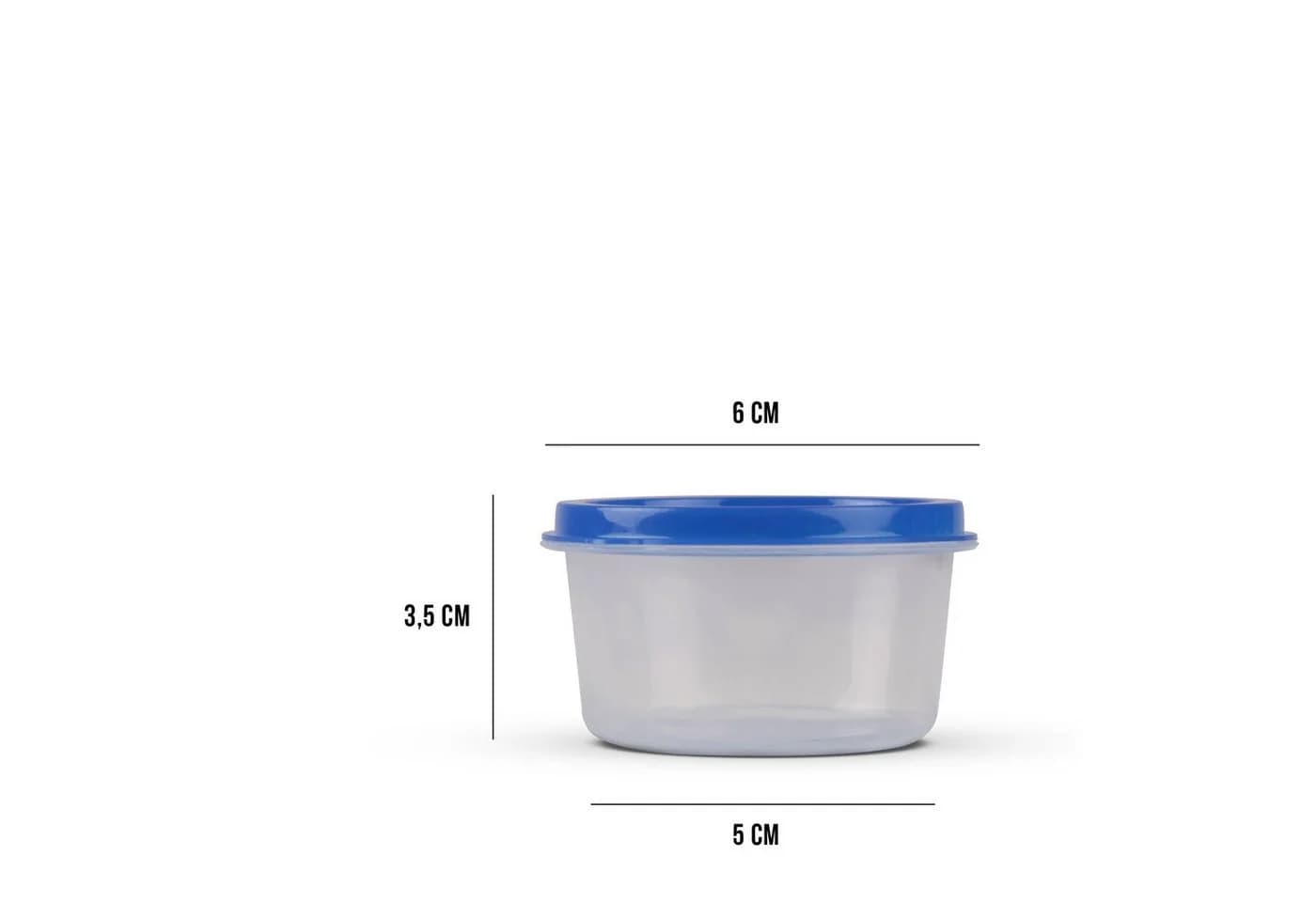 Bestlivings Vorratsdose 50ml mit farbigem Deckel, Kunststoff, 48-tlg. - Bild 3