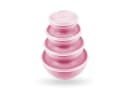 Pro Home Vorratsdose Set 8-tlg. Rosa Kunststoff Mikrowellenfest Bild 2