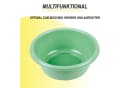 Pro Home Salatschüssel 5er Set Kunststoff Grün Stapelbar Mikrowellengeeignet Bild 3
