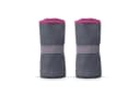 hemmy Fashion Sporthandtuch 2er Pack Rosa Mikrofaser mit Spanngummi Bild 2