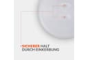 Pro Home Mikrowellenabdeckung Transparent Kunststoff Ø26cm Bild 3