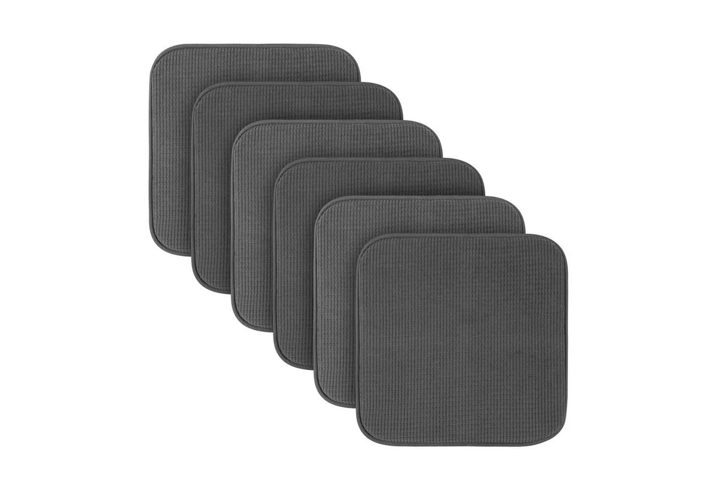 Bestlivings Stuhlkissen Struktur 38x38 cm Anti-Rutsch-Rückseite - Bild 2