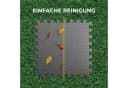Bestlivings Pool-Bodenschutzmatte 4-tlg. Grau EVA Schaumstoff mit Rand Bild 3