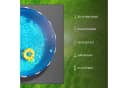 Bestlivings Pool-Bodenschutzmatte 4-tlg. Grau EVA Schaumstoff mit Rand Bild 4
