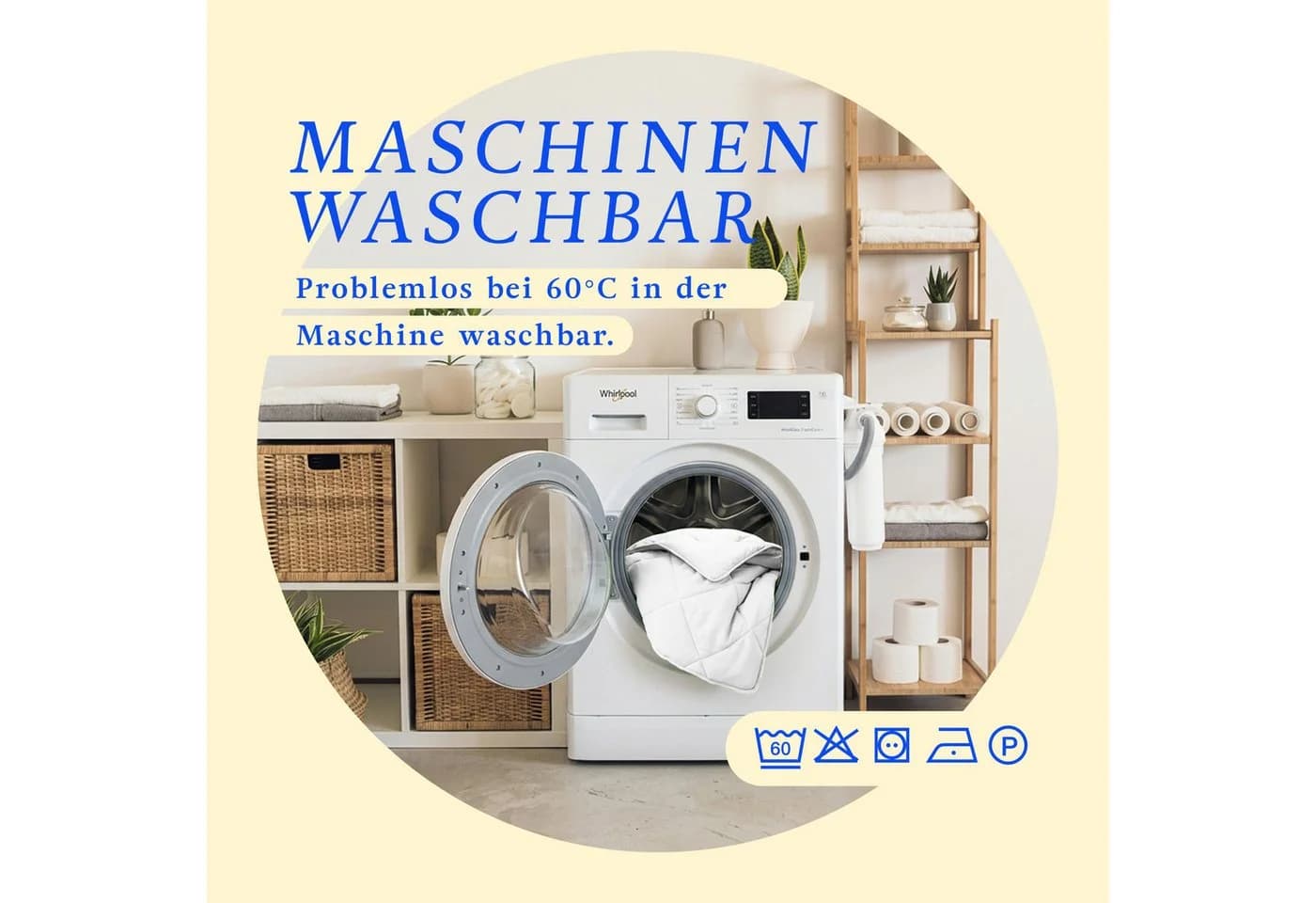 Bestlivings Microfaserbettdecke Sommer Weiß Leicht & Waschbar - Bild 3