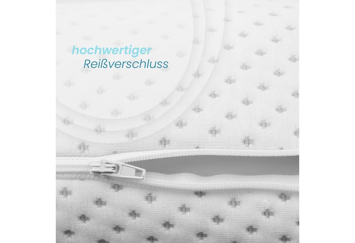 Bestlivings Nackenstützkissen Silver Protect Memory Foam Viscoelastisch - Bild 5