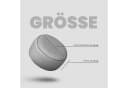 Bestlivings Sitzpouf Outdoor wasserabweisend grau aufblasbar Bild 3