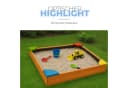 Bestlivings Sandkasten Tannenholz 4 Sitzecken Bild 4