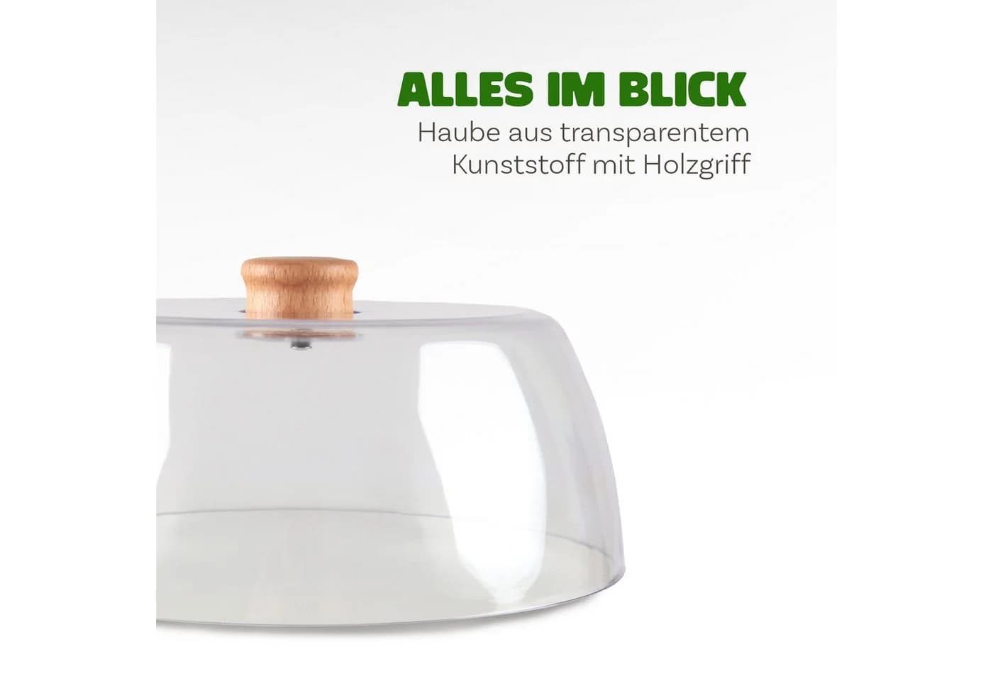Bestlivings Kuchenplatte mit Haube Buchenholz BPA-frei - Bild 4