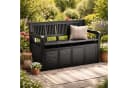 Bestlivings Gartenbank mit Stauraum 280L Kunststoff Bild 1