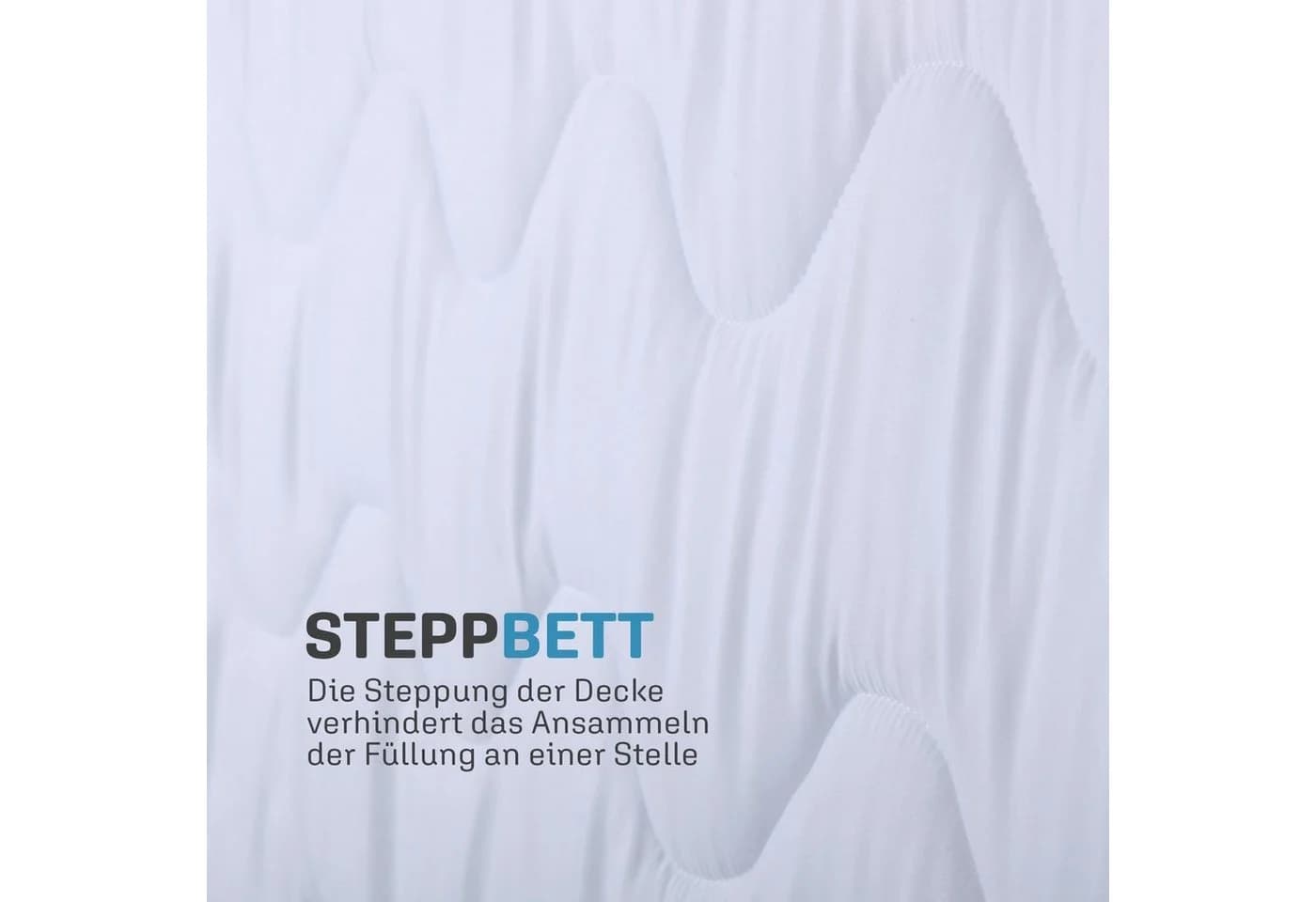 Bestlivings 4-Jahreszeitenbett Enris Ganzjahres-Bettdecke Klimafaser 100% Polyester - Bild 4