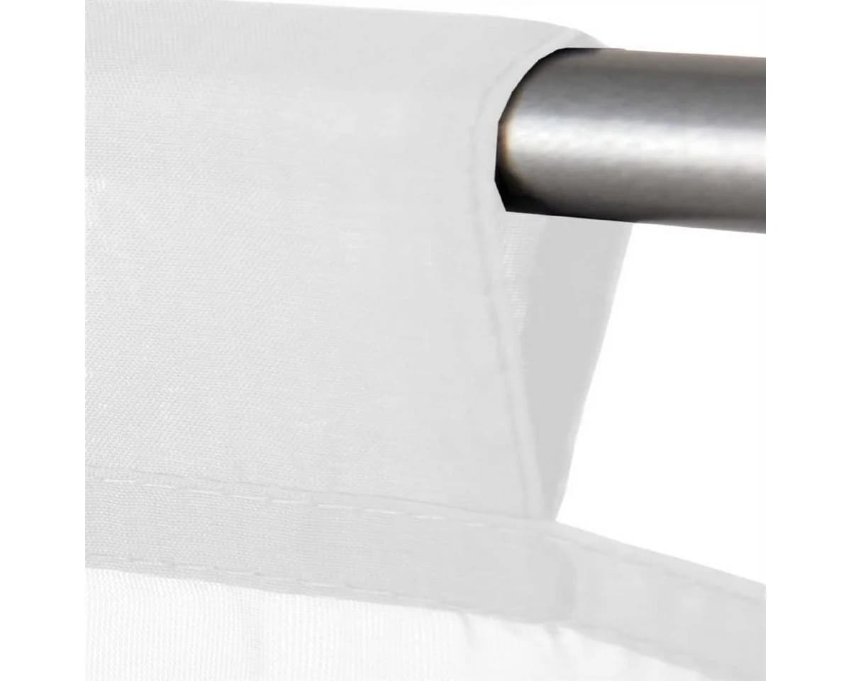 Bestlivings Küchengardine Transparent Microfaser Raffoptik
