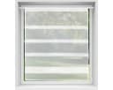 Bestlivings Küchengardine Transparent Microfaser Raffoptik Bild 4