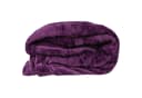 Bestlivings Kuscheldecke Celina Violett Mikrofaser Warm Bild 1