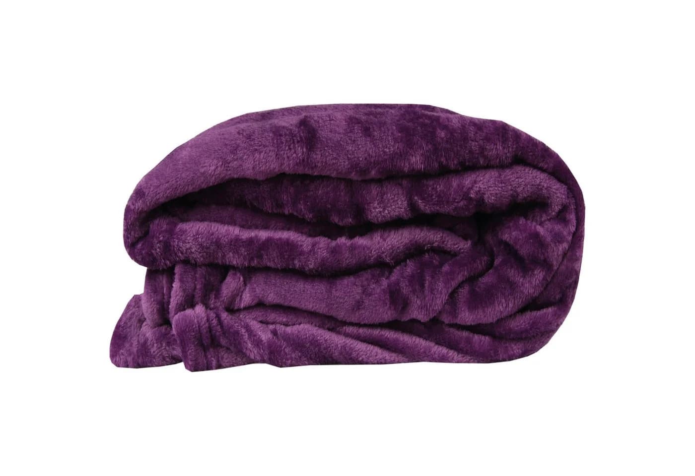 Bestlivings Kuscheldecke Celina Violett Mikrofaser Warm
