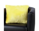 Bestlivings Kissenbezug Celina Cashmere Touch Gelb Flauschig Bild 1