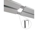 Bestlivings Gardinenschiene Verbinder Aluminium Silber Bild 5