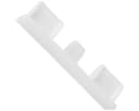 Bestlivings Gardinenschiene Endstück Weiß Kunststoff 2er Pack Bild 3