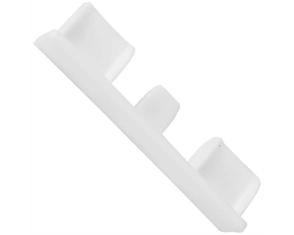 Bestlivings Gardinenschiene Endstück Weiß Kunststoff 2er Pack - Bild 3