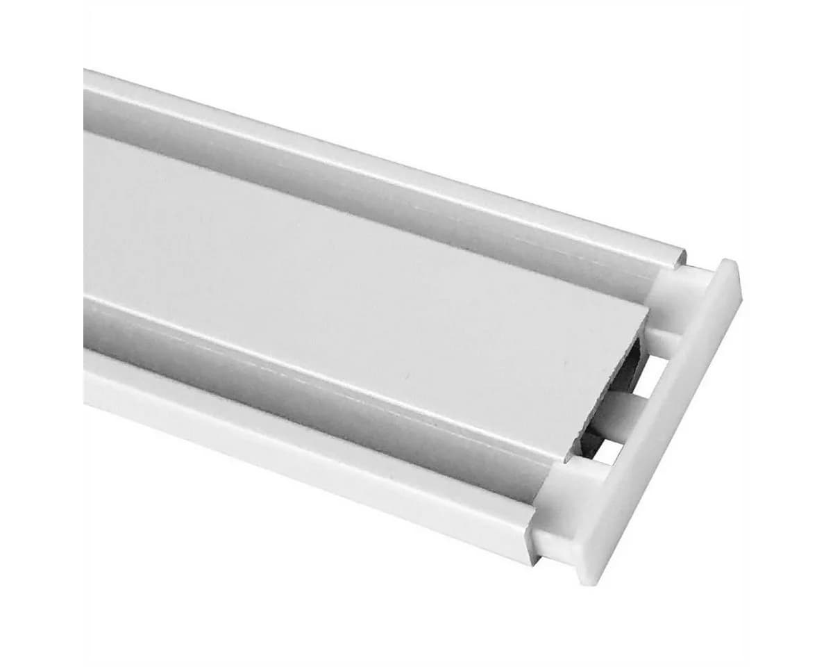 Bestlivings Gardinenschiene Endstück Weiß Kunststoff 2er Pack - Bild 4