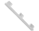 Bestlivings Gardinenschiene Endstücke Weiß/Silber Kunststoff 2er Pack Bild 3