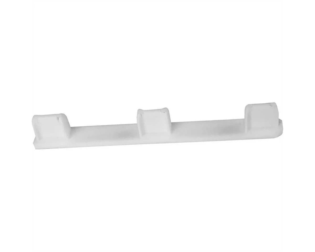 Bestlivings Gardinenschiene Endstücke Weiß/Silber Kunststoff 2er Pack - Bild 4