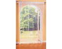Bestlivings Fadenvorhang Grau Stangendurchzug halbtransparent Bild 5
