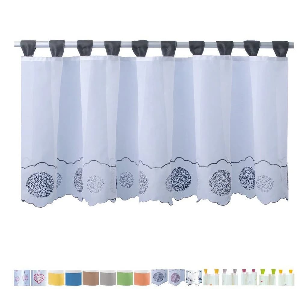 Arsvita Bistrogardine Transparent mit Schlaufen - Bild 3