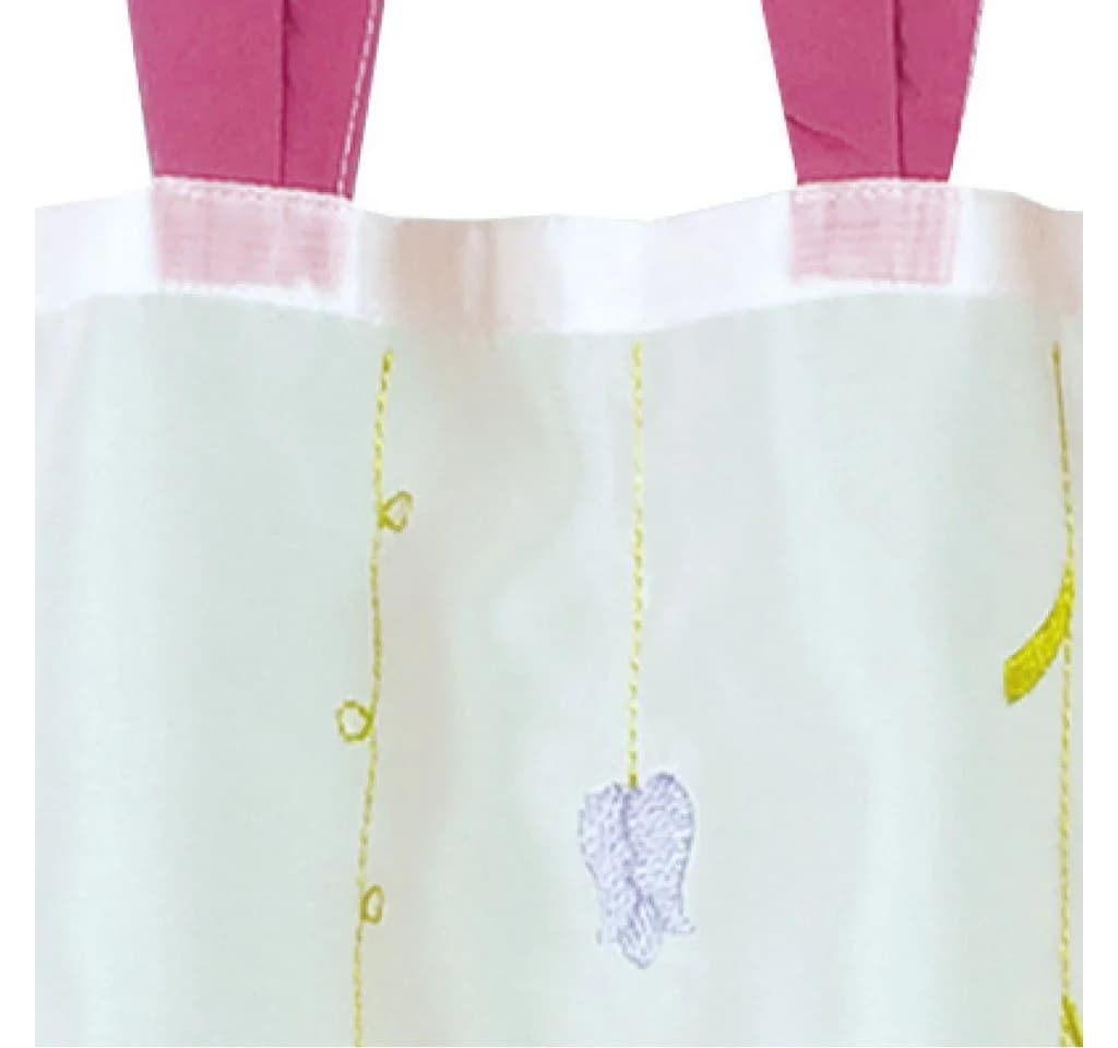 Arsvita Bistrogardine mit Schlaufen Transparent Rosa - Bild 3