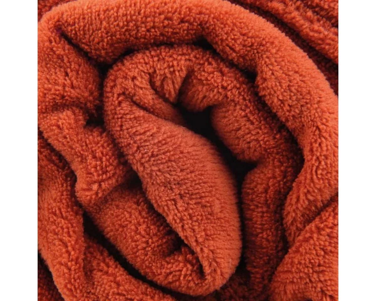 Bestgoodies Wohndecke Kuscheldecke Terracotta Polyester Mikrofaser - Bild 5