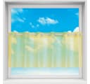 Bestgoodies Bistrogardine mit Ösen Transparent Gelb Voile Bild 1