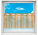 Bestgoodies Bistrogardine mit Ösen Transparent Orange Voile Bild 1