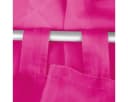 Bestgoodies Vorhang mit Schlaufen Rosa Transparent Voile Bistrogardine Bild 1