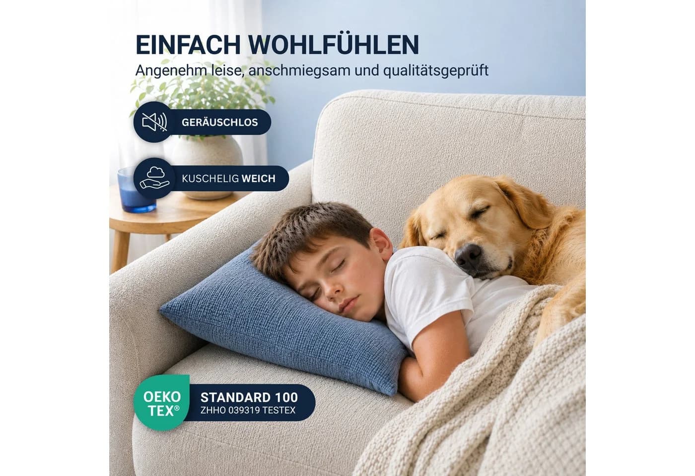 Bestlivings Dekokissen mit Federfüllung 4er-Pack - Bild 4